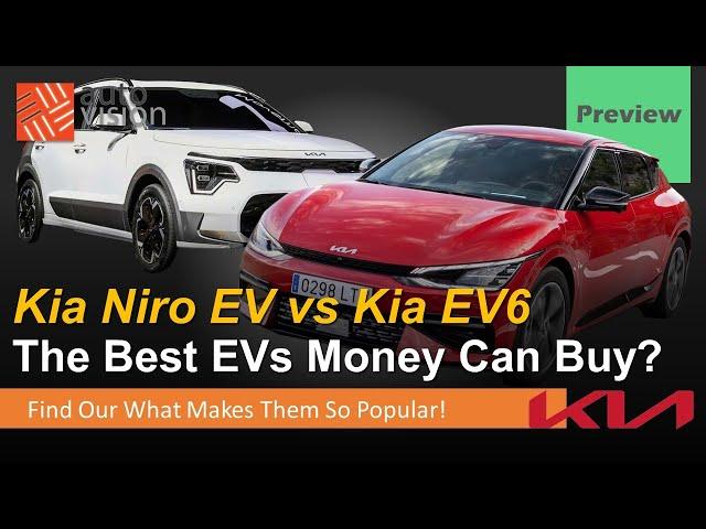 [ EV6 vs Niro EV ] Battle of the Best EVs Currently! EV6 is spectacular, but e-Niro might be better!