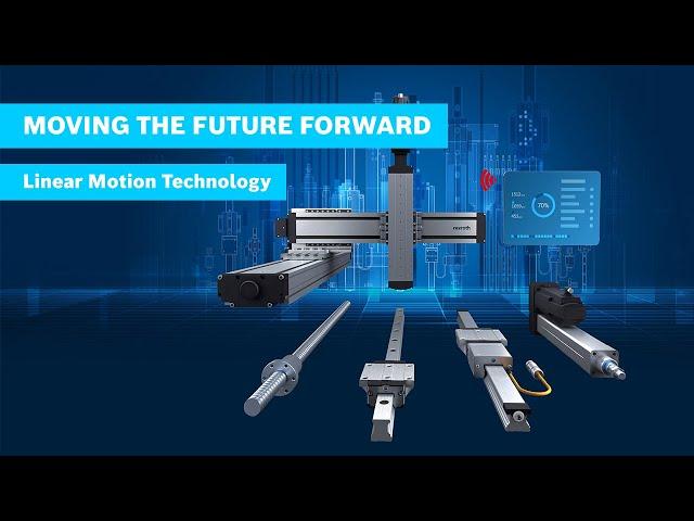 [EN] Bosch Rexroth: Moving the future forward with Linear Motion Technology