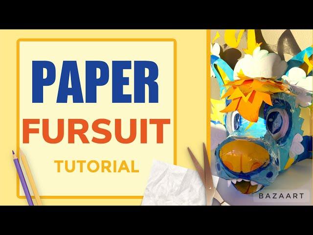 Paper Fursuit Tutorial! | (Please read the description!)