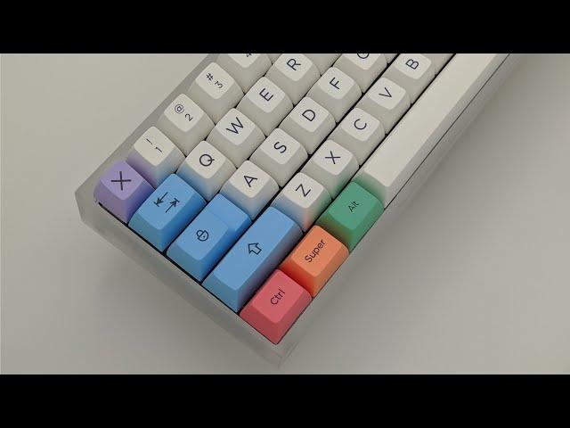 Tofu65 Acrylic | Gateron Brown | Keyboard Typing Sounds ASMR