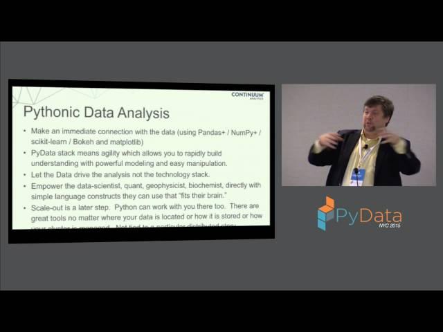 Travis Oliphant & Peter Wang (Keynote): Python as the Zen of Data Science
