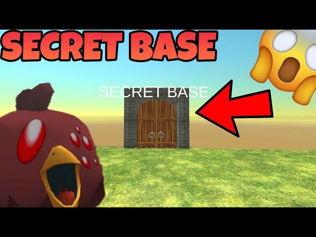  SECRET BASE IN CHICKEN GUN || CHICKEN GUN GAME