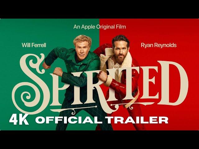 TRAILER SPIRITED | 4K Will Ferrell, Ryan Reynolds, Octavia Spencer #movie #trailer #spirited