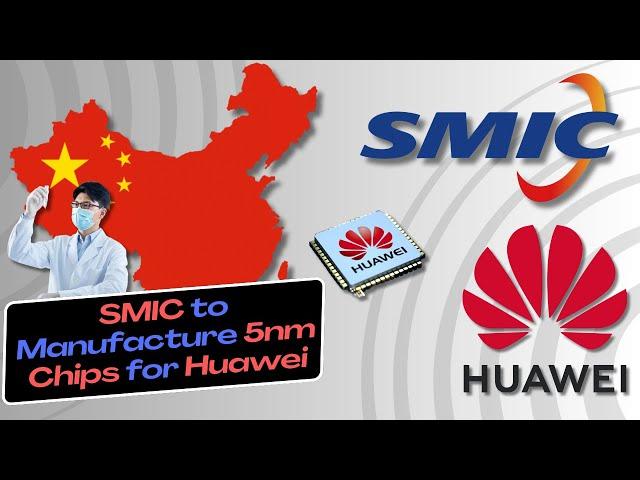 SMIC to Manufacture 5nm Semiconductor for Huawei. Chip made in China | AI Robot Semiconductor Chip