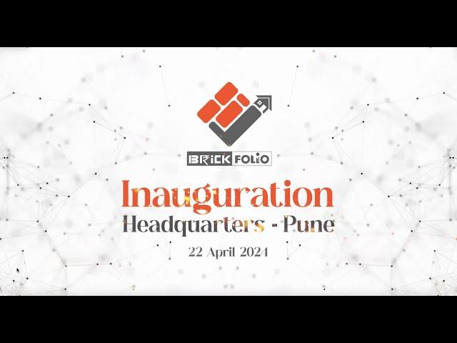 Grand Opening Celebration | Brickfolio's Inauguration of Headquarters at Kalyaninagar