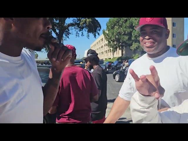 Rosecrans part two now we're at the park.. Peace March..