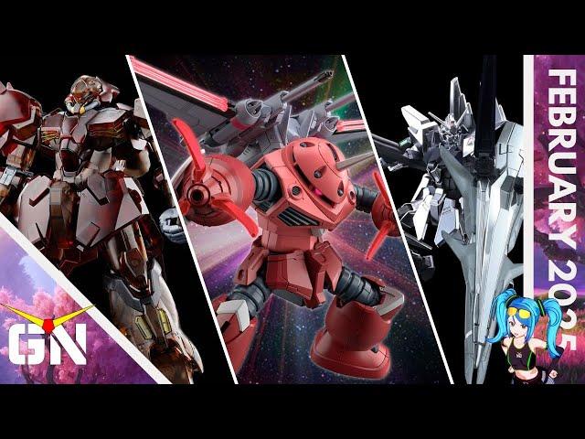 Gunpla LineUp February 2025