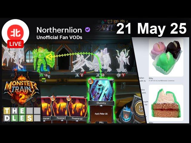 Monster Train 2 / THE DLES - 21 May 2025 - Unofficial Northernlion VOD without Chat