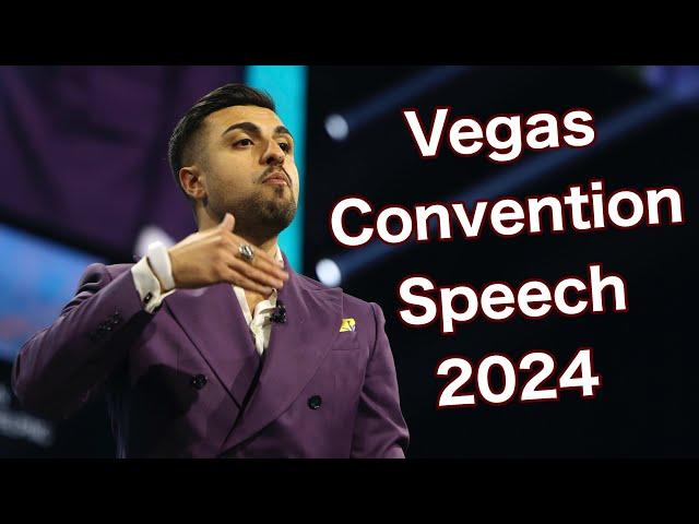 Nima Attar WFG Vegas Convention Speech 2024