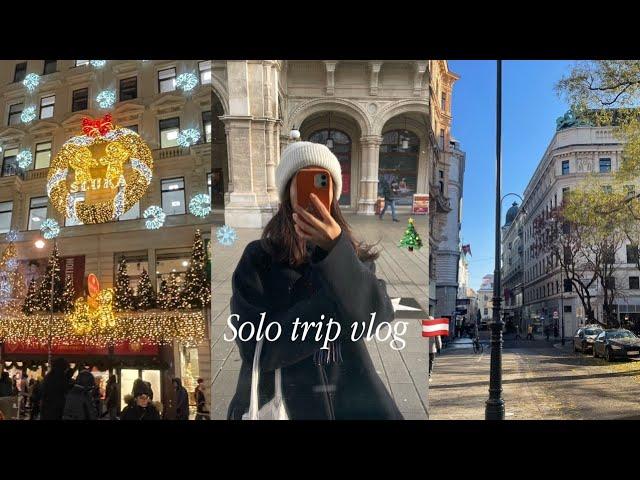 sub)vlog | solo trip to Vienna | Christmas Market - Museum - Opera House etc... 