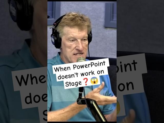 When PowerPoint doesn't Work on Stage - Don McMillan #powerpoint #standupcomedy #jokes #nerdyjokes