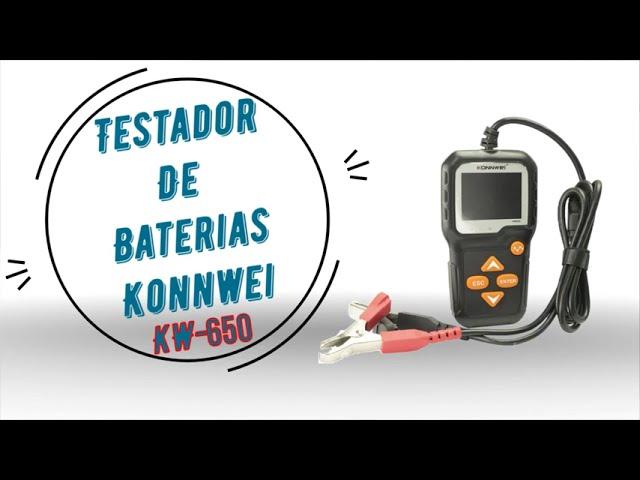 Testador de bateria automotiva KW 650