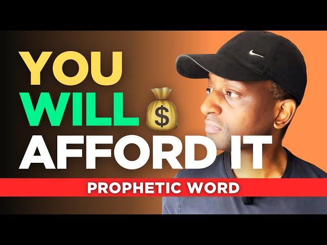 YOU WILL AFFORD IT ‼️  | Prophetic Word | Joe Benjamin
