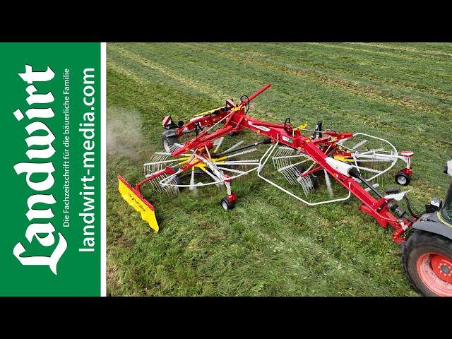 Pöttinger side rake in the test | landwirt-media.com