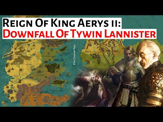 Downfall Of Tywin Lannister | House Of The Dragon History & Lore | King Aerys ii Targaryen Mad King