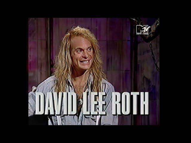 David Lee Roth - MTV UK Interview 1991.01.05 (Headbangers Ball Full HD Remastered Video)