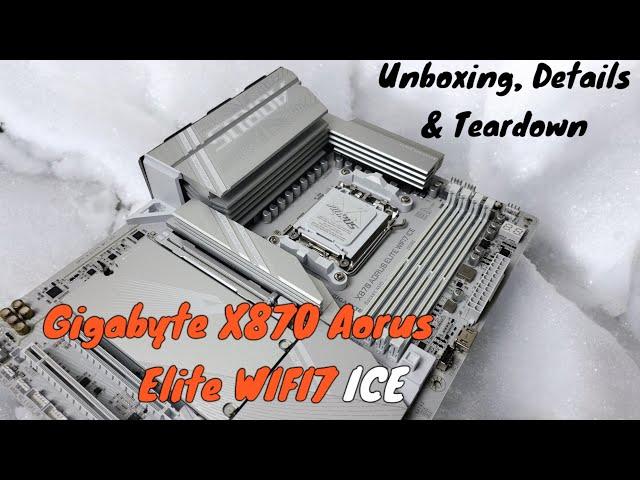 GIGABYTE X870 AORUS ELITE WIFI7 ICE - Einfach Schick!