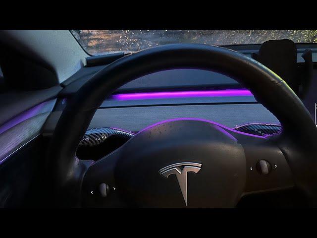 Tesla Model 3/Y NEW Ambient Lighting Kit - Easy Install