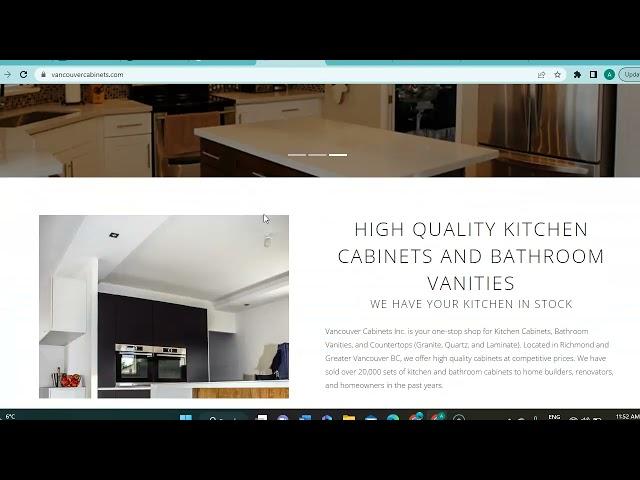 Danma Kitchen Cabinets Ltd website audit by Build Up Digital Marketing