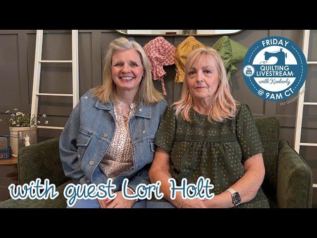 LIVE: Prairie Home Quilt Trunk Show and Q&A with Lori Holt! - Behind the Seams