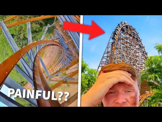 This rollercoaster was PAINFUL??