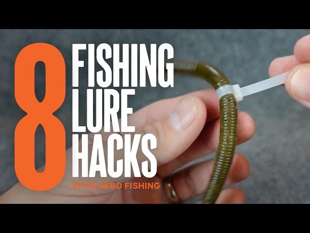 DEBO'S 8 Favorite Bass Fishing Lure Hacks