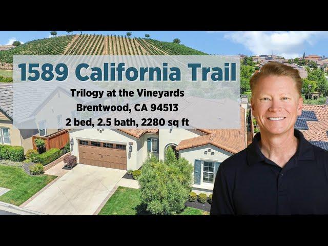 1589 California Trail Brentwood, CA 94513  - $1,110,000