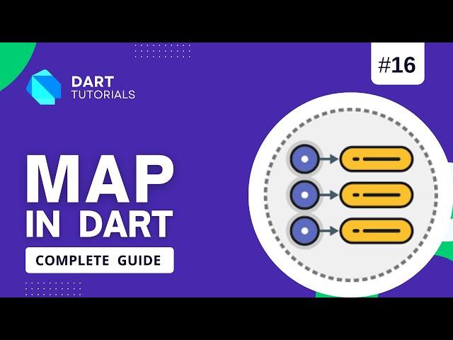 Map in Dart | What is Map in Dart & Flutter |  Dart Tutorial #16