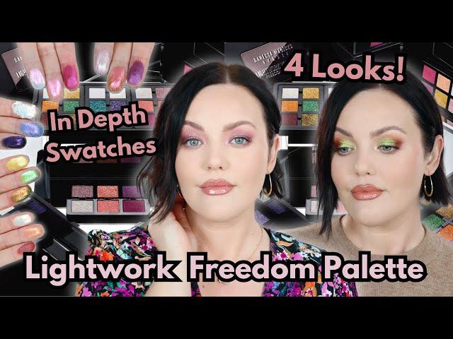 Danessa Myricks Lightwork VI Freedom Palette! In Depth Swatches & 4 Looks