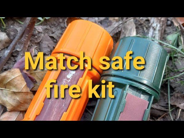 DIY UCO match safe fire kit