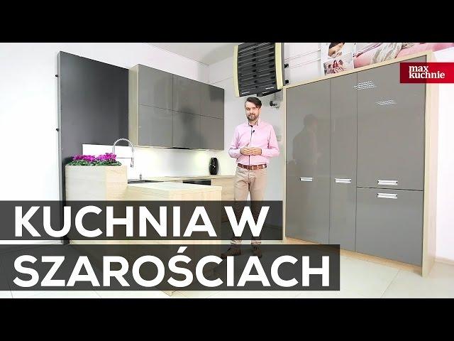 Kuchnia w szarościach – Studio Max Kuchnie Jurimex - Częstochowa