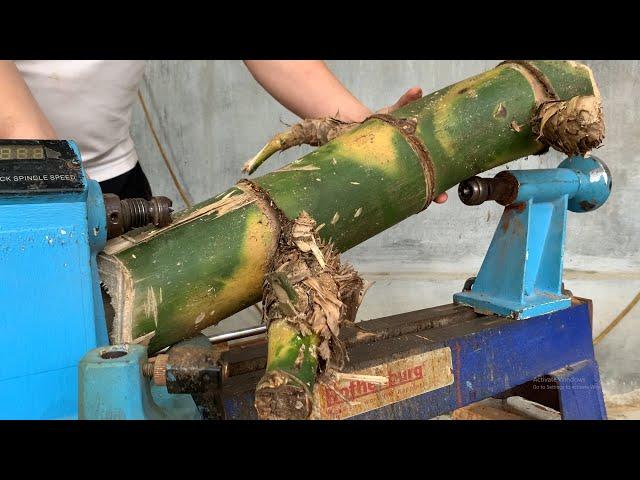 The Enchanting Creativity of the Craftsman When Turning A Piece of Bamboo into A Work of Art