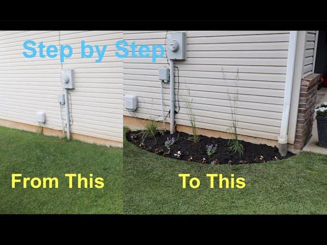 Create a NEW MULCH BED from SCRATCH