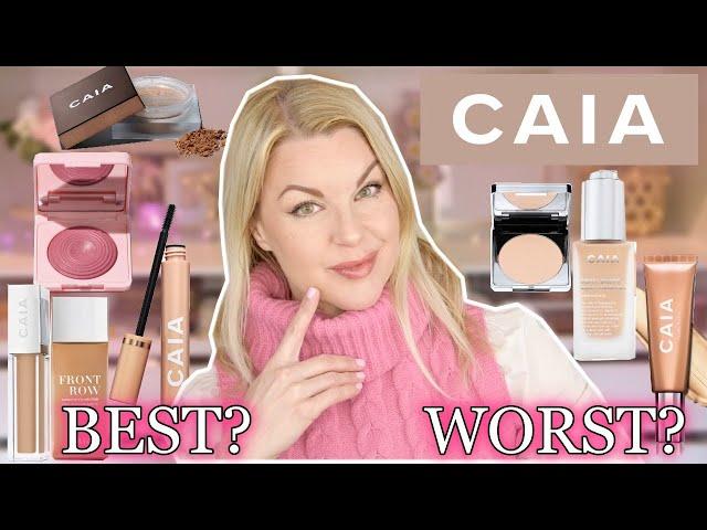 BEST & WORST FROM CAIA COSMETICS | RANKING ALL OF MY CAIA MAKEUP