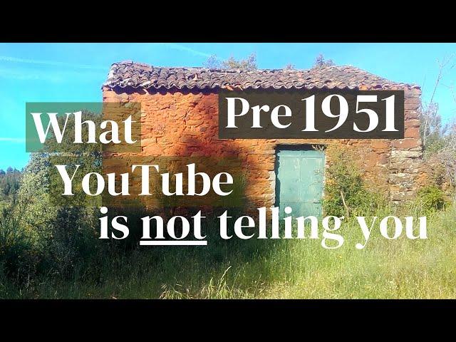 Buying Property in Portugal - The 1951 Rule.  Can You Really Live There So Easily ??