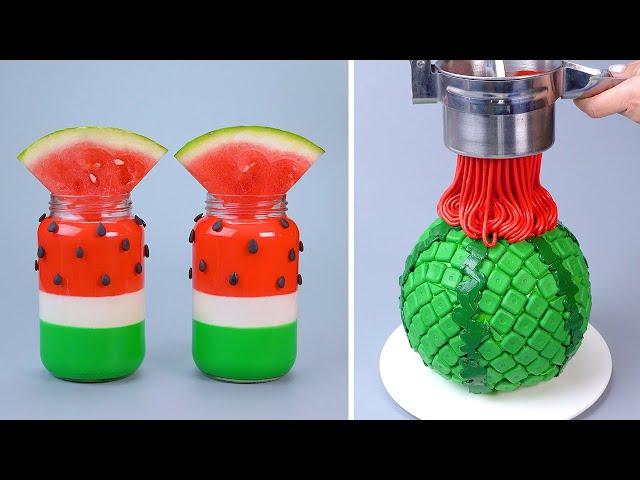 Top Delicious WATERMELON Cake Recipes | Amazing Cake, Dessert, Ice Cream You'll Love | Tasty Plus