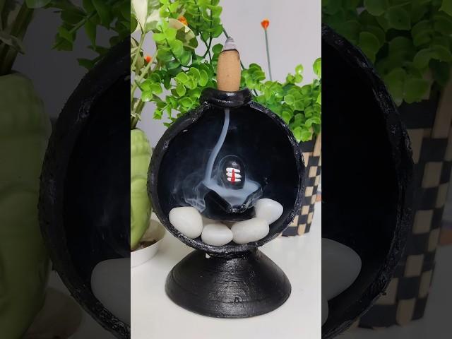 Smoke Fountain Made with Coconut Shell, Shivratri special |Mahashivratri Craft #shorts #viral #shiv