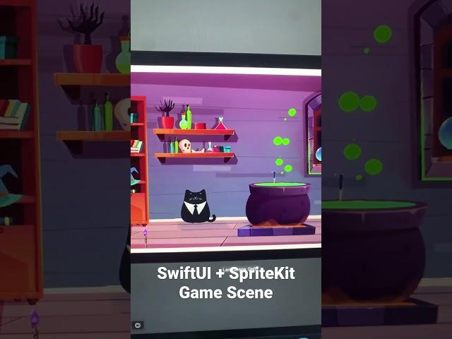 SwiftUI + SpriteKit Game Scene