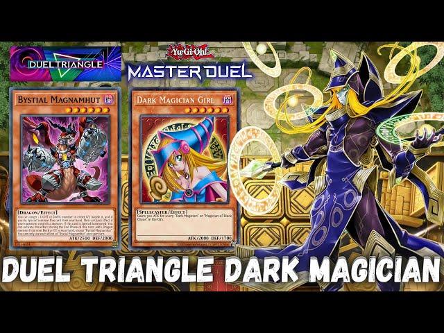 Completing The New Duel Triangle with Dark Magician Deck in Master Duel | YGO