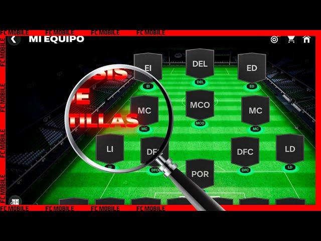 ANALISIS DE PLANTILLAS   fc mobile 24 