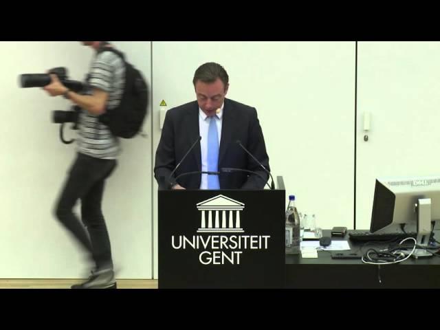 Gastcollege Bart De Wever UGent (integraal)