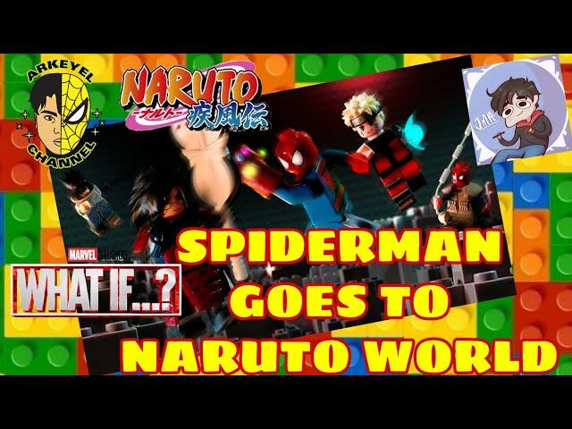 WHAT IF? Spiderman Goes to Naruto World ft. @JmaStopMotion  | ARKEYEL CHANNEL