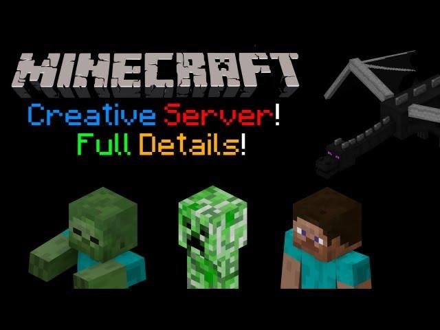 Brand New Minecraft 1.6.2 Creative Server!