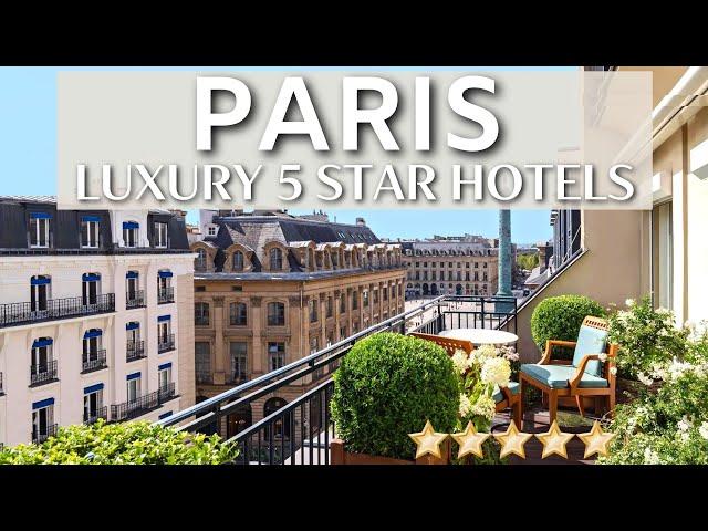 TOP 10 Best Luxury 5 Star Hotels In PARIS France | Best Hotels Paris