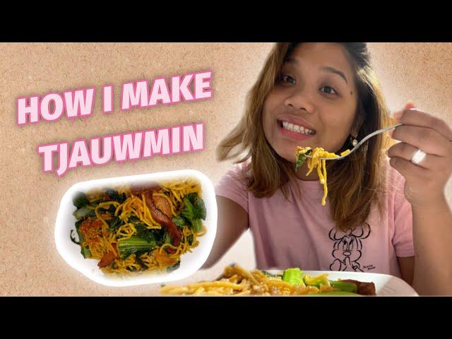 How i make my homemade surinamese style Tjauwmin |||.