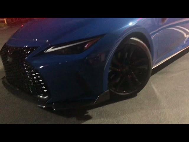 2021 LEXUS IS 300 SHOWROOM CAR WITH AFTER MARKET FRONT LIP SPLITTER. #lexus