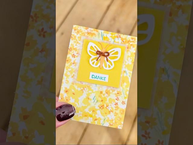 Stampin’Up! Mini Danke Karte mit einer SALE-A-Bration Prämie 2025
