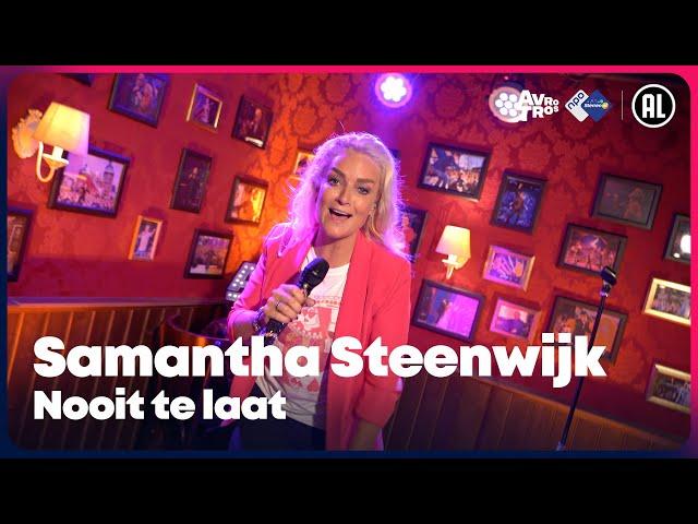 Samantha Steenwijk - Nooit te laat (LIVE) // Sterren NL Radio