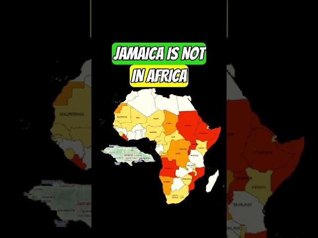 Jamaica is not a part of Africa#Jamaica #Africa #Geography