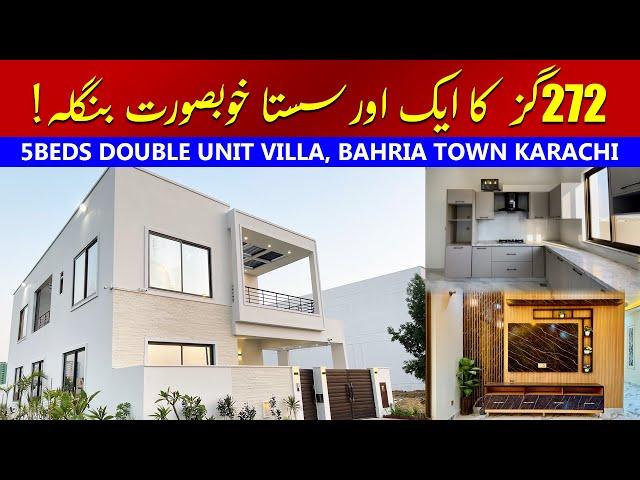 Bahria Town Karachi HOUSE TOUR | 272 Sq Yards House Bahria Town Karachi Precinct 8